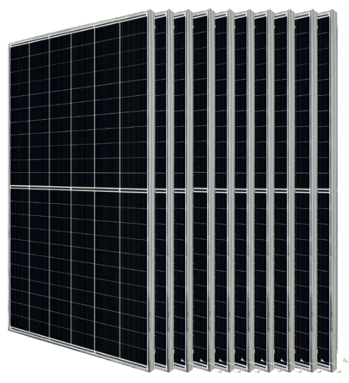 PACK DE 10 UNIDADES DE PANELES FOTOVOLTAICOS 720W MONOCRISTALINO BIFACIAL N-TYPE TAI ENERGY
